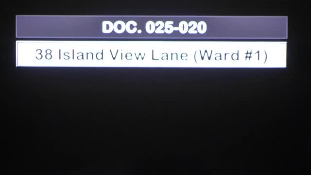 Council grants variance for boathouse at 38 Island View Lane over neighbor objections