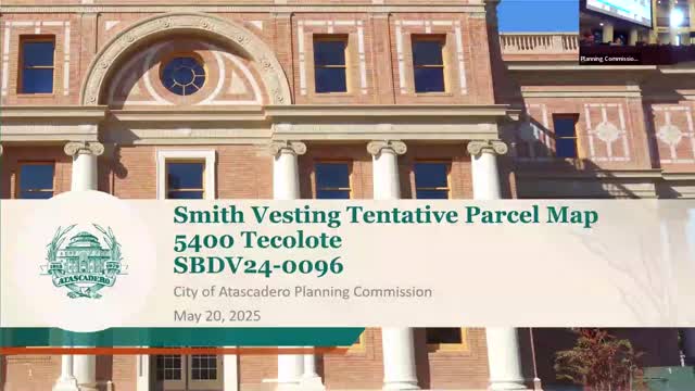Planning commission approves four-lot vesting tentative parcel map on Techalote Road