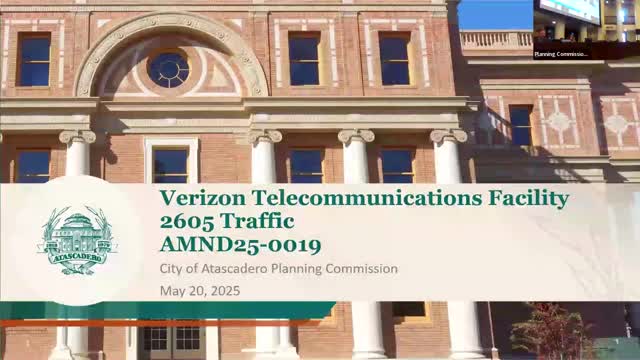 Planning commission approves expansion of Verizon lease area at 2605 Trafficway