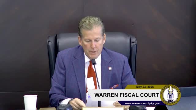 Fiscal court proclaims EMS Week and approves multiple emergency management and fire equipment purchases