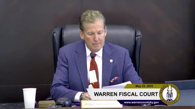 Warren County Fiscal Court approves $81M budget including road repairs and fire department funding