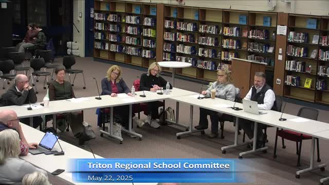 Triton regional leaders warn of $350,000 unresolved FY‑26 gap; state aid and savings could narrow shortfall