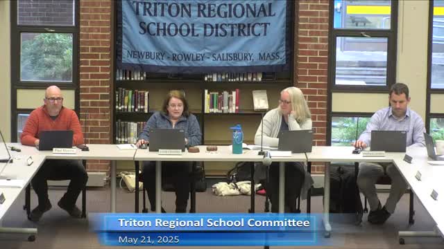 Triton school committee elects officers, plans subcommittee assignments and confirms meeting schedule