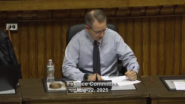 Finance committee sends $2.35 million bond order for city capital projects to advertise