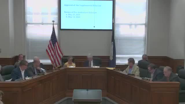 Court reviews Ekden Road emergency repair payment after procurement and bonding questions