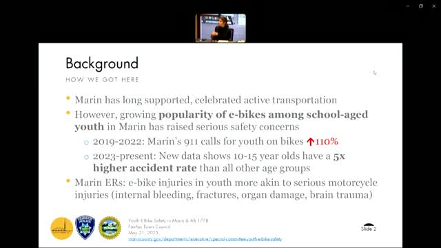 Fairfax council approves first reading of ordinance to restrict throttle e-bikes for riders under 16, adds helmet and education provisions