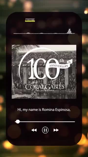 Romina Espinosa returns to Coral Gables, cherishing childhood memories and local life
