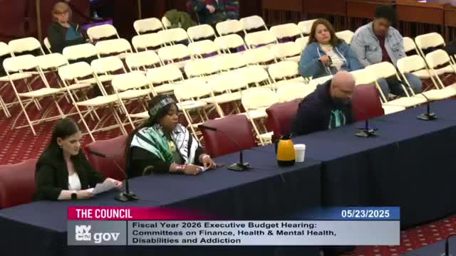 Council hears urgent proposals to improve mental health care and close Rikers Island