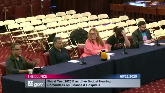 NYC Health Council hears calls for improved healthcare access and social worker compensation