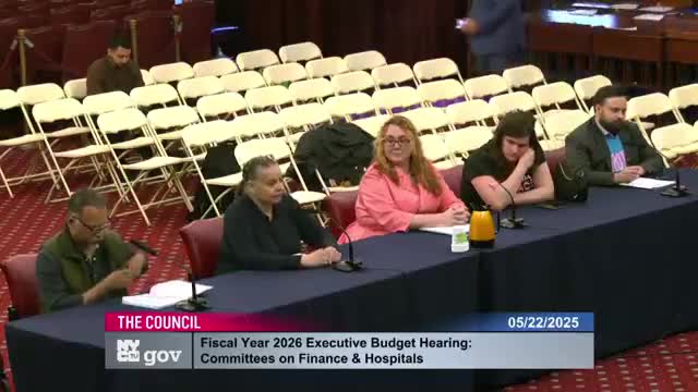 Harlem Hospital advocate urges funding for healthcare infrastructure and staffing improvements
