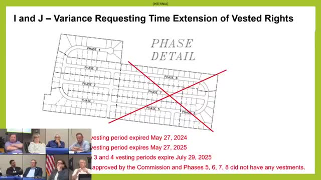 City Council debates vested rights extension for troubled subdivision project