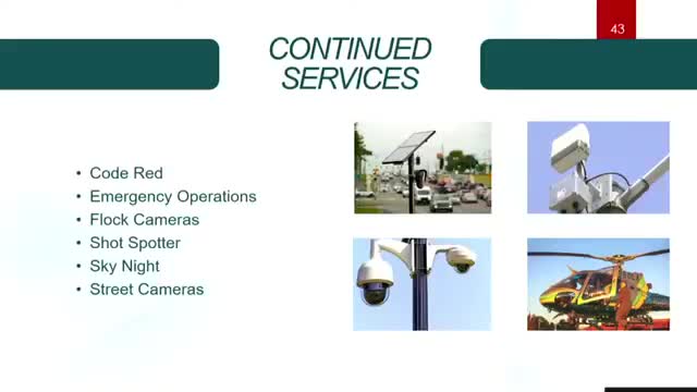 City Council discusses installation of mobile camera units to deter crime