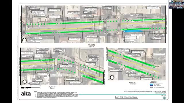 Road Diet Plan implemented along Mission Street to reduce traffic delays