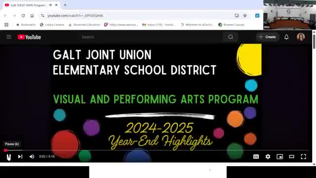 Galt Joint Union Elementary School District celebrates successful first year of Prop 28 arts support