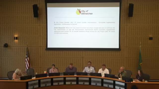 Council approves consultant supplement for Ninth Street/19th Street corridor design; base scope prioritized