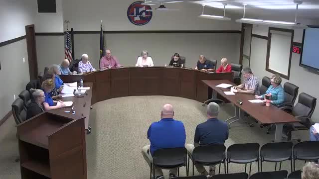 Jennings County board authorizes interim treasurer payments and approves $3 million Ed-to-Ops transfers in 2025 budget