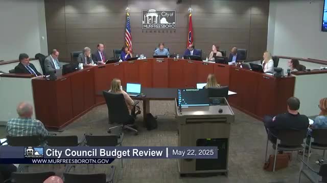 Murfreesboro City Council reviews security, homelessness, and panhandling concerns