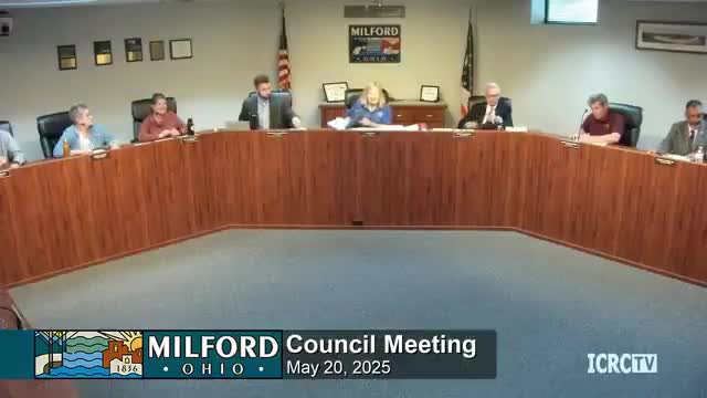 Mayor Evans designates May 18-24 2025 as National Public Works Week in Milford