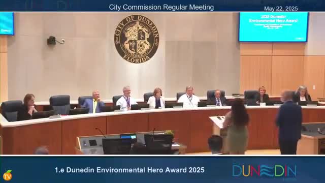 Dunedin names Beth Reynolds 2025 Environmental Hero; city wins Tampa Bay Macintosh award for resilience rebate program