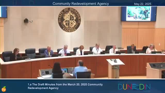 Dunedin CRA approves carryforward budget amendment totaling about $1.1 million