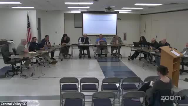 Central Valley school board adopts preliminary 2025-26 budget with 0.51-mill proposed tax increase