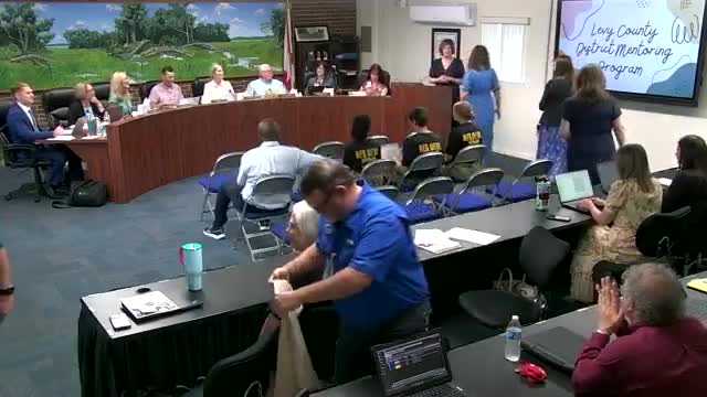 Levy County mentors present expanded support program for teachers on temporary certificates