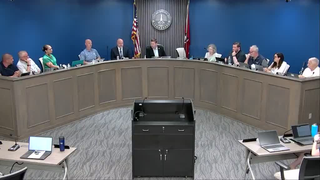 Spring Hill City Council acknowledges certified tax rate amid property tax concerns