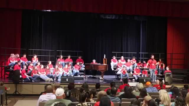 Sixth grade choir celebrates achievements and awards at spring contest