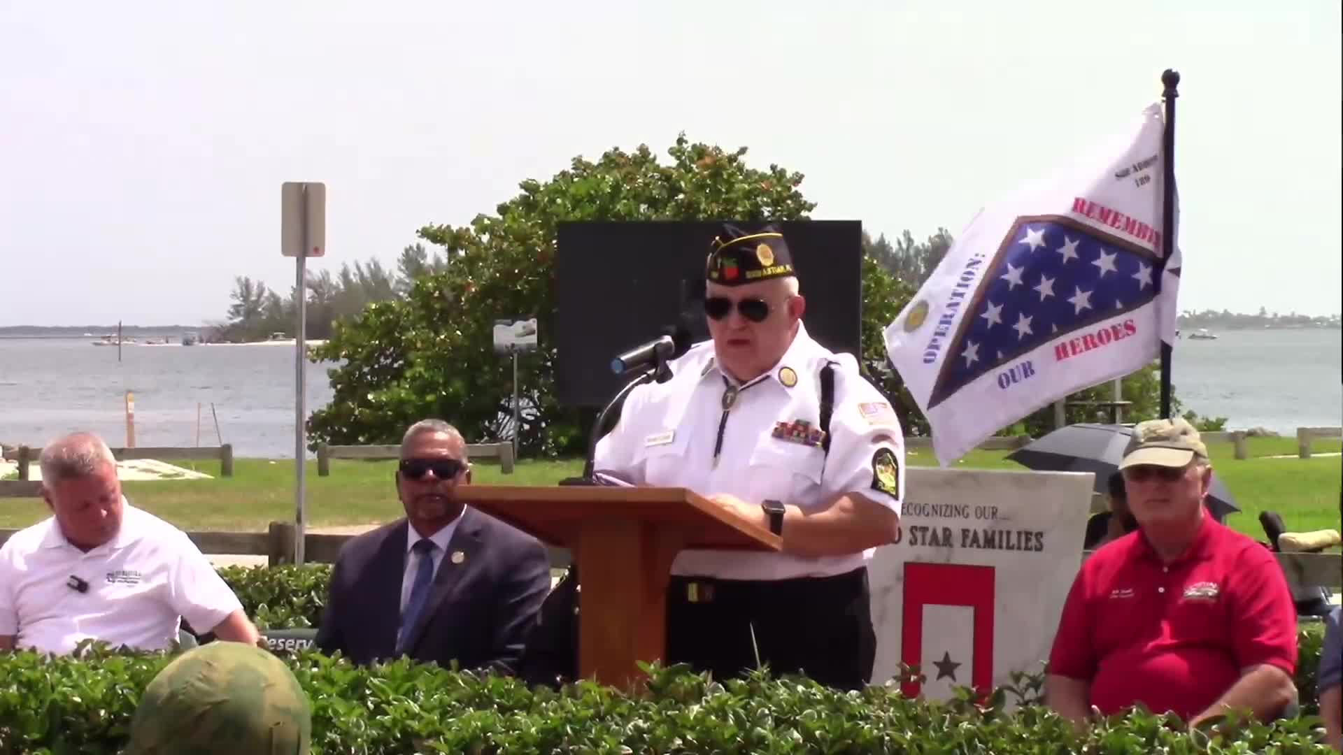 Peter Puzzo honors veterans at American Legion Post 1 89 memorial event