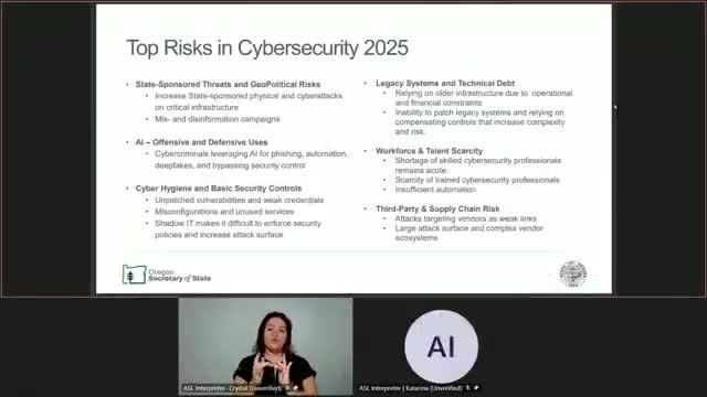 CISO Dan Teams outlines cybersecurity advancements for elections office and agency protection