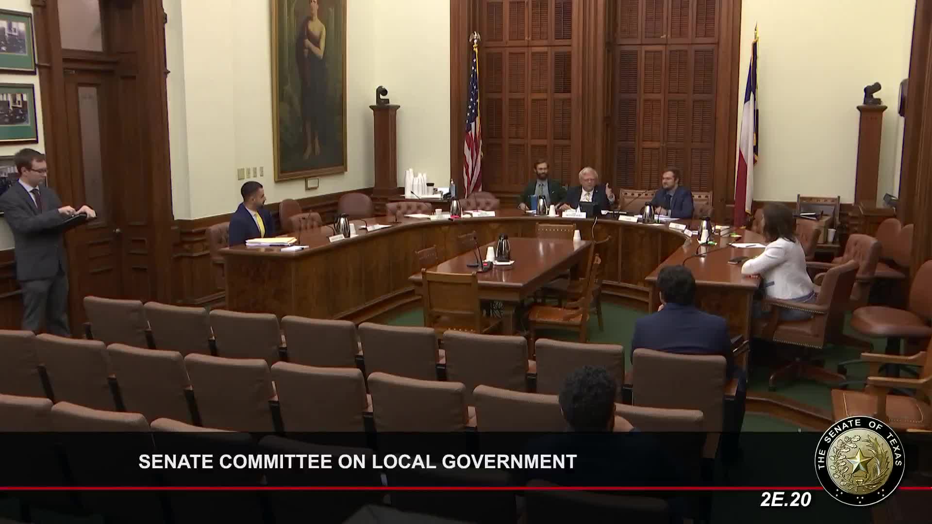 Senate Local Committee recesses pending further notice from chair