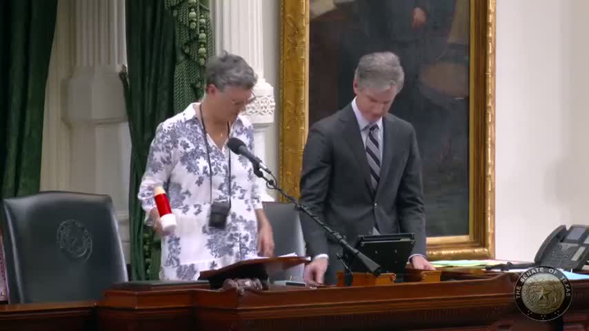 Texas Senate discusses House measures and engrosses Senate Bill 1538
