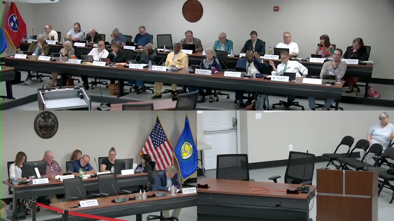 Commission votes 22-0 on budget motion amidst library board complaint against Commissioner Green