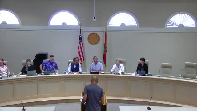 Resident urges downtown maintenance database as CRA outlines pier, plaza and mural timelines