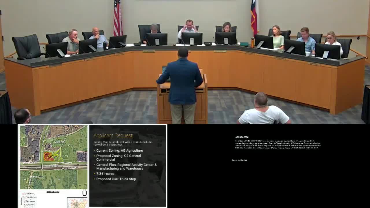 Planning commission votes 6-1 to deny Racetrack truck-stop zoning and conditional-use permit