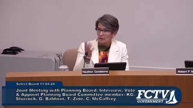 Falmouth Planning Board appoints Tom Sine to address coastal resiliency issues