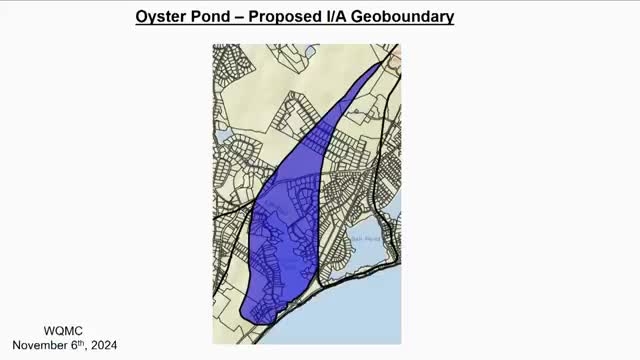 Cape Cod Commission reviews nitrogen reduction strategies for Oyster Pond watershed