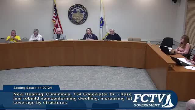 East Falmouth Board approves special permit for Cummings' new single-family home