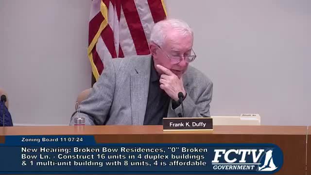 Falmouth reviews comprehensive permit for Broken Bow Residences housing project