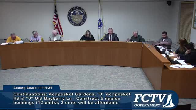 Falmouth Board approves affordable housing units with strict resale guidelines