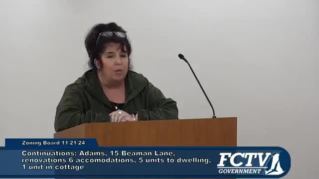 Zoning Board Approves Seven Commercial Units Amid Neighbor Concerns in B-Two District