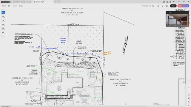 Falmouth board reviews invasive species removal and new construction plans at Cricket Lane