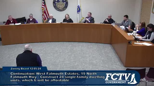 Falmouth Board Discusses Density and Access Concerns for Proposed Septic Systems