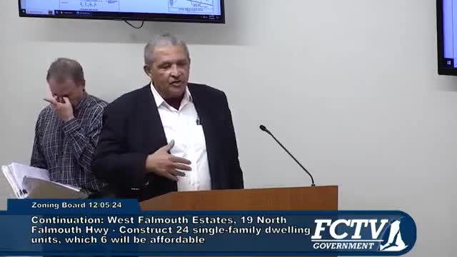 Falmouth resident Ralph Pelgree advocates for community unity and affordable housing