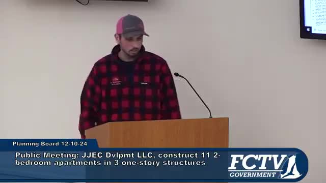Planning Board reviews Duncan Road housing project and addresses community concerns