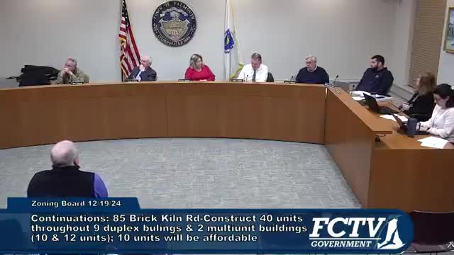 Board member questions nitrogen load impact at Coastal Pond development proposal
