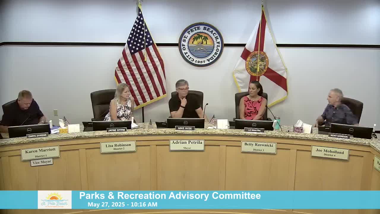 Saint Pete Beach community advocates for more permanent pickleball courts