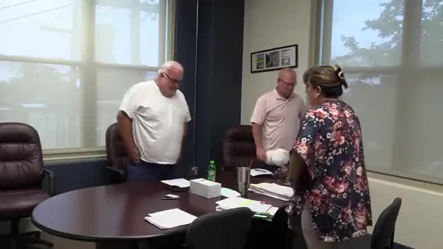 County officials discuss fire meeting logistics and solid waste requests