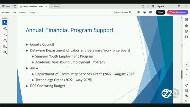 County Council boosts youth employment program funding to $125,000 for summer jobs