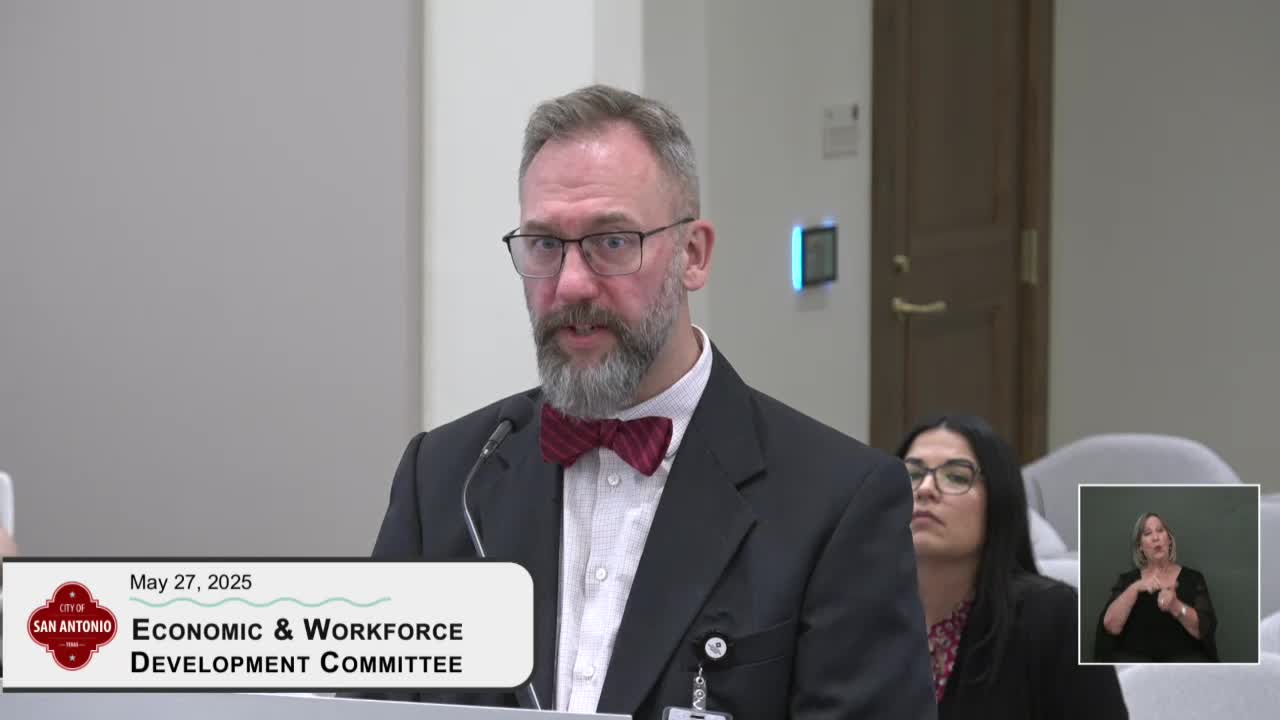 San Antonio council reviews economic development strategies and updates mentorship programs